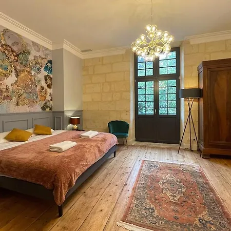 Дом отдыха Chateau Belvedere - Swimming Pool, Vineyard & Countryside Perissac